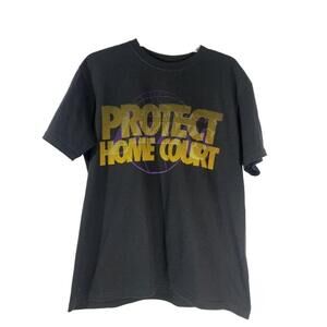 Black Nwt Unk Nba Los Angeles Lakers Home-Court T-Shirt Size Small
